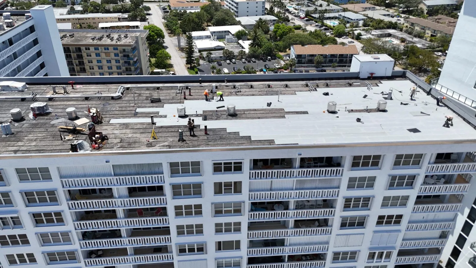 phased school reroof sequence